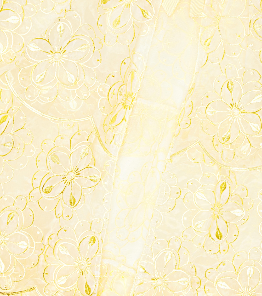 Mantella in organza con applicazioni | Self-Portrait Kids