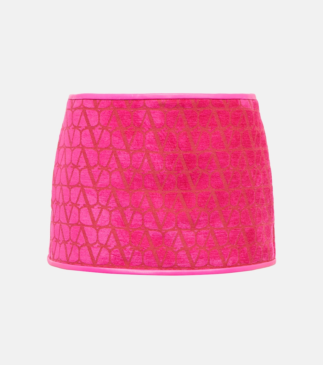 Minirock Toile Iconographe aus Samt | Valentino