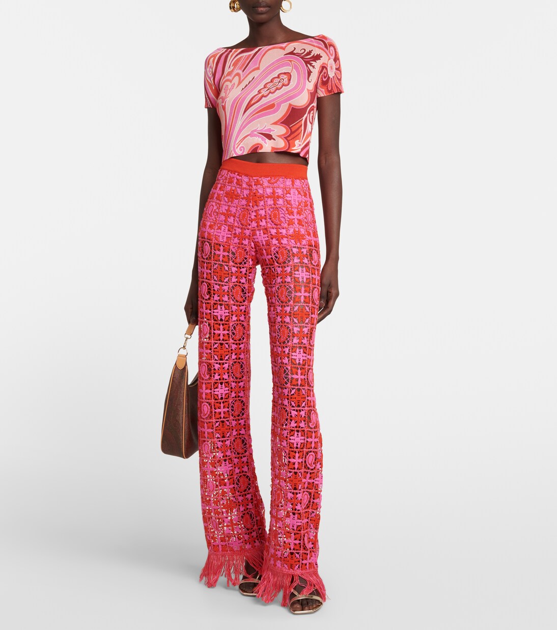 Camiseta de cuello barco estampada | Etro