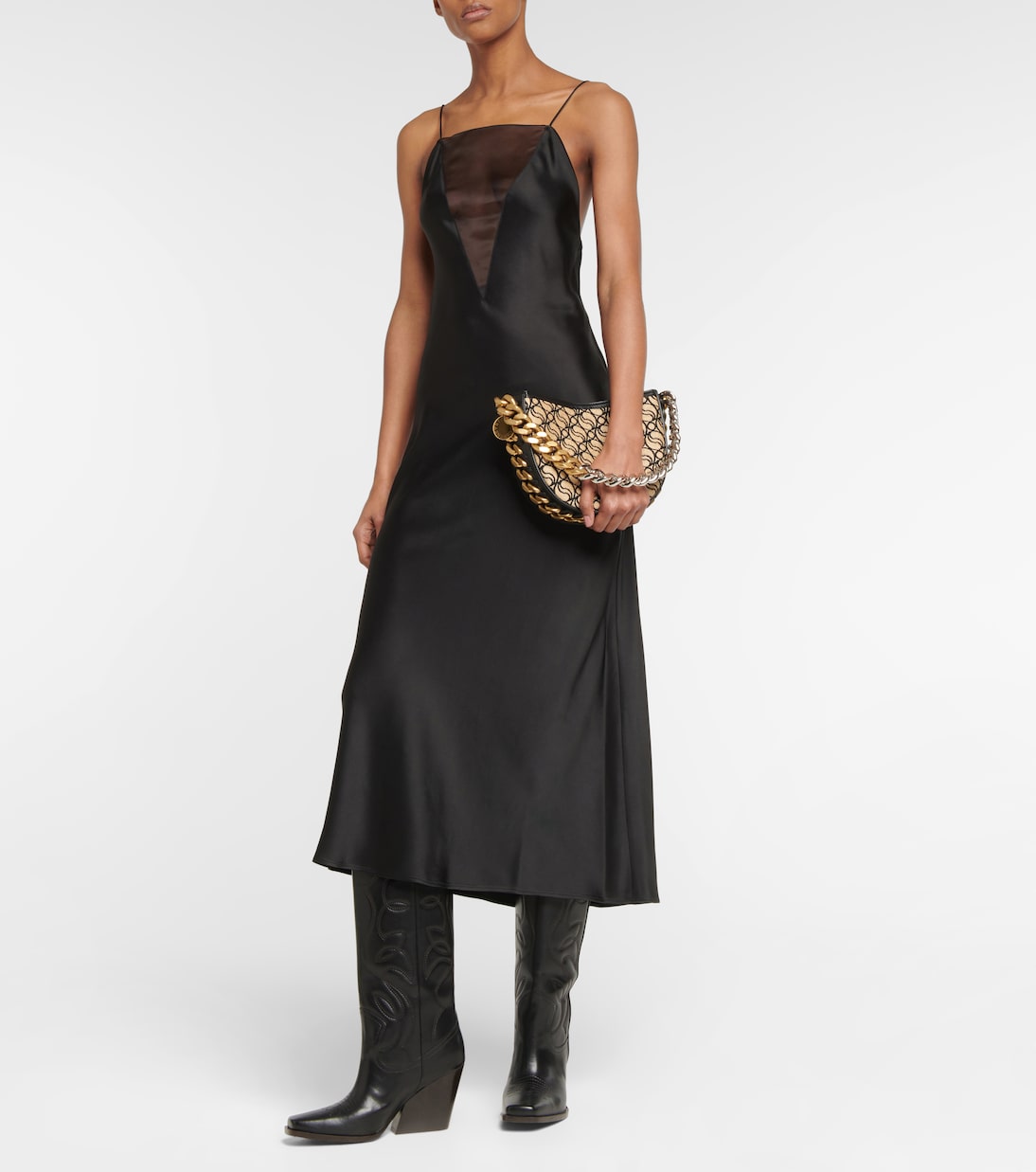 Robe en satin | Stella McCartney
