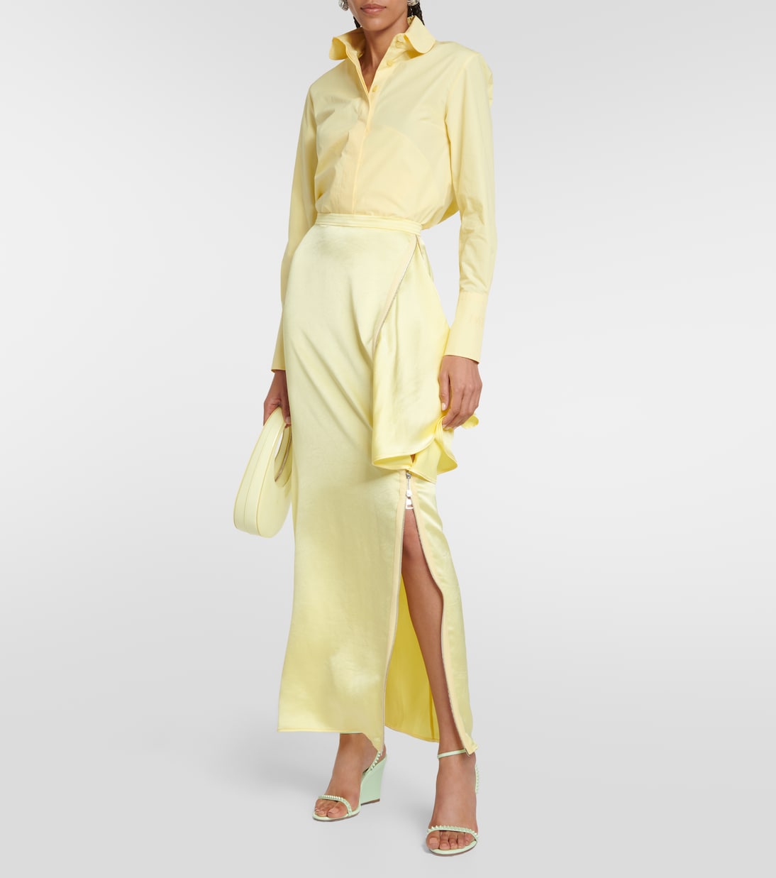 Sandali con zeppa So Me 85 in pelle | Christian Louboutin