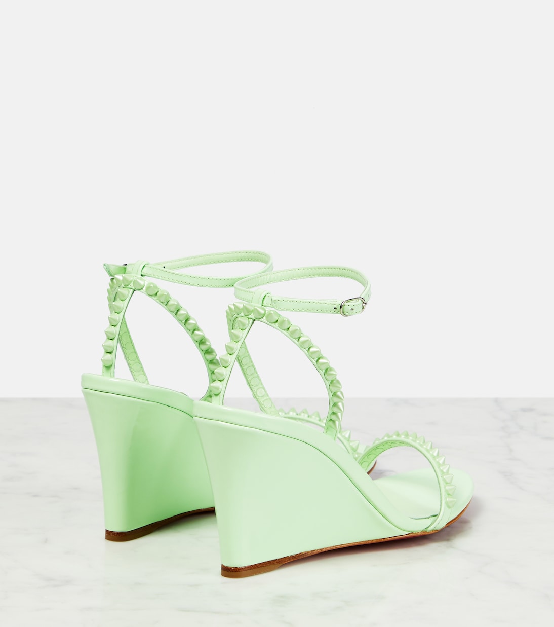 Sandali con zeppa So Me 85 in pelle | Christian Louboutin