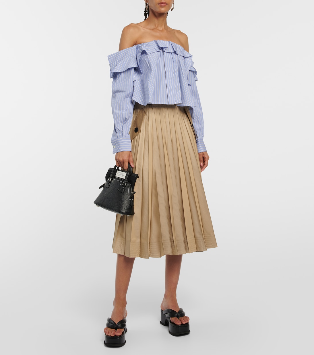 X Thomas Mason Hemd aus Baumwolle | Sacai