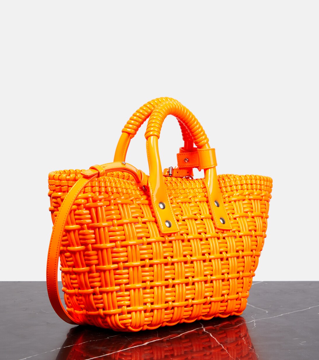 Tote Bistro XS in Orange Balenciaga Mytheresa