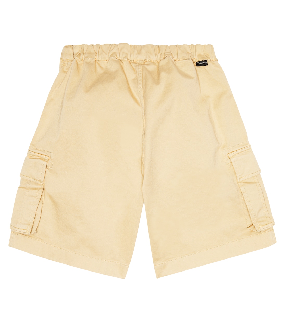 Belted cargo cotton shorts | Woolrich Kids