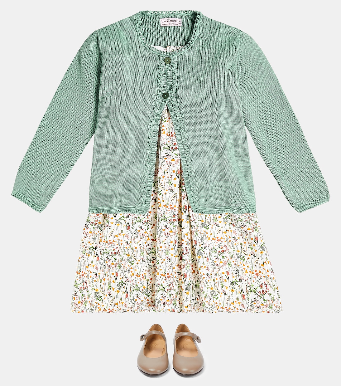 Arcona cotton cardigan | La Coqueta