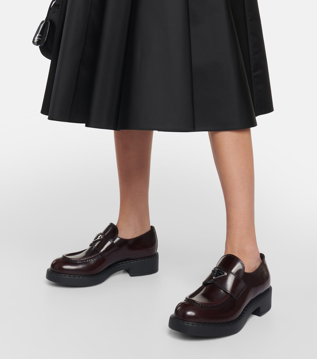 Loafers aus Leder | Prada