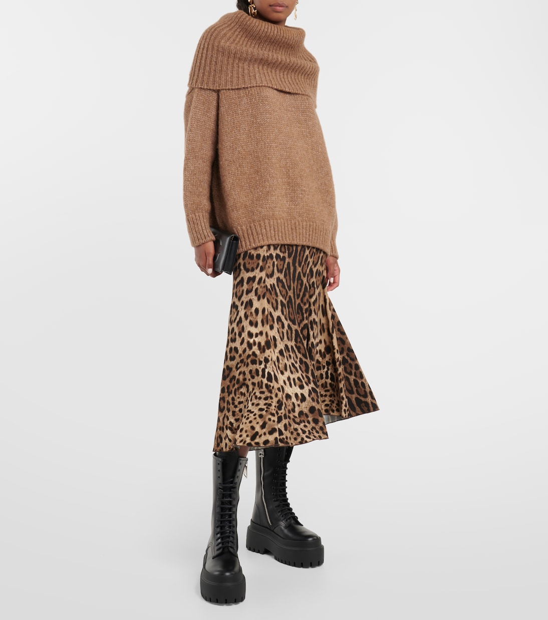 Botas con plataforma de piel | Dolce&Gabbana