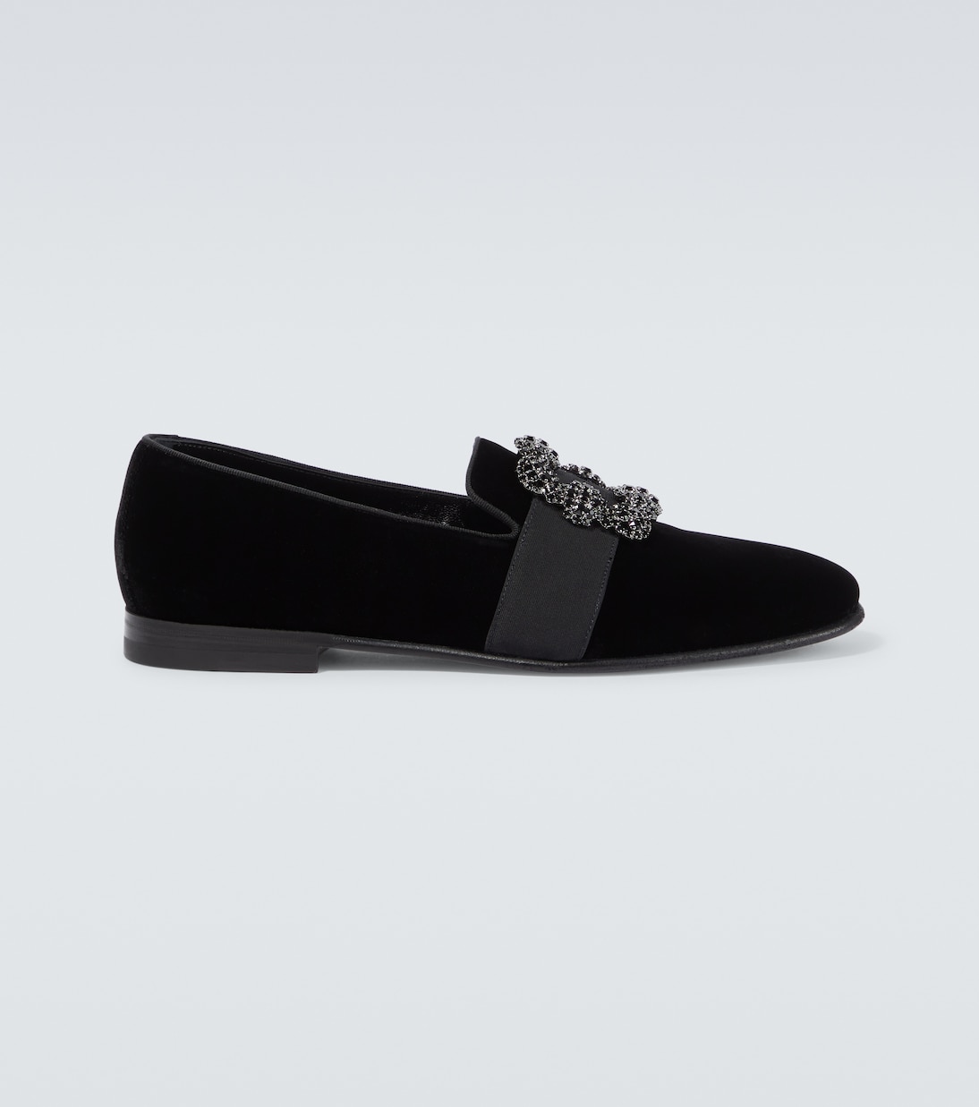 Mocassini Carlton in velluto | Manolo Blahnik