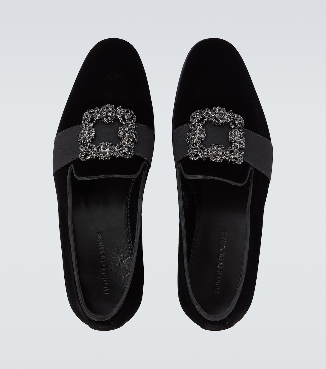 Mocassini Carlton in velluto | Manolo Blahnik