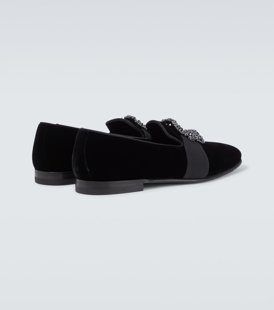 Mocassini Carlton in velluto | Manolo Blahnik