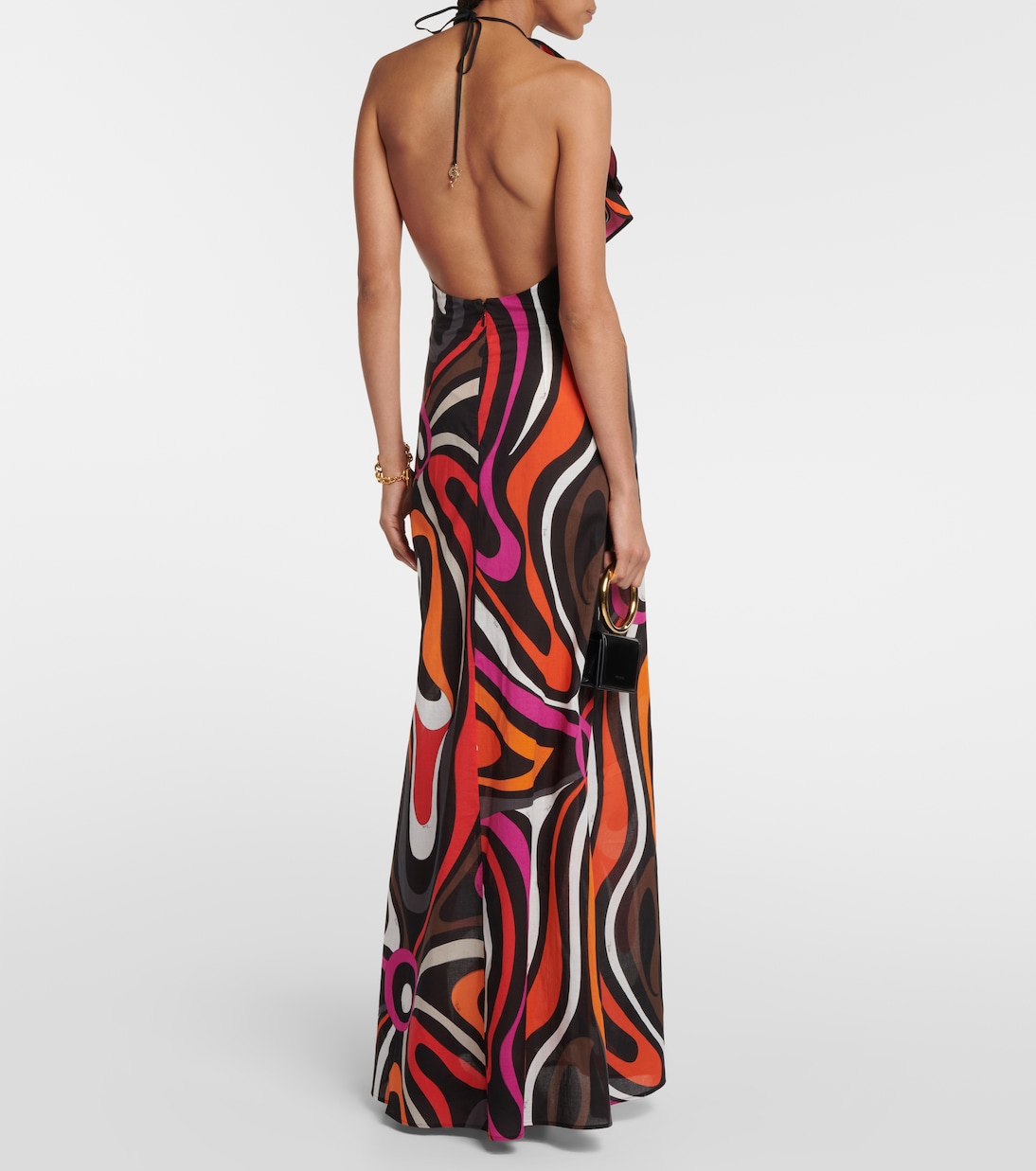 Marmo cotton maxi dress | Pucci