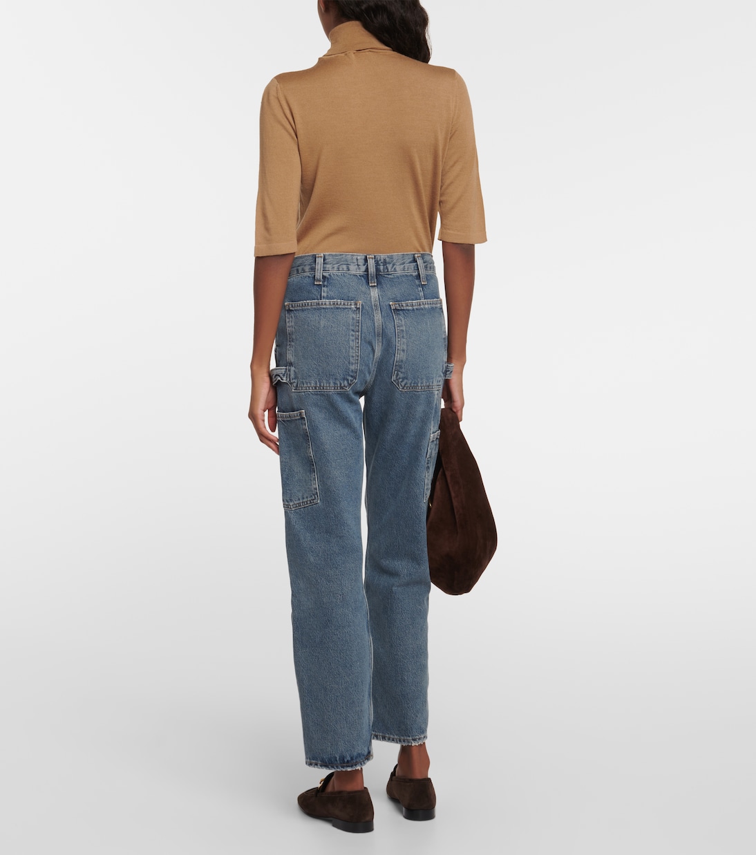 Jeans slim Rami de tiro medio | Agolde