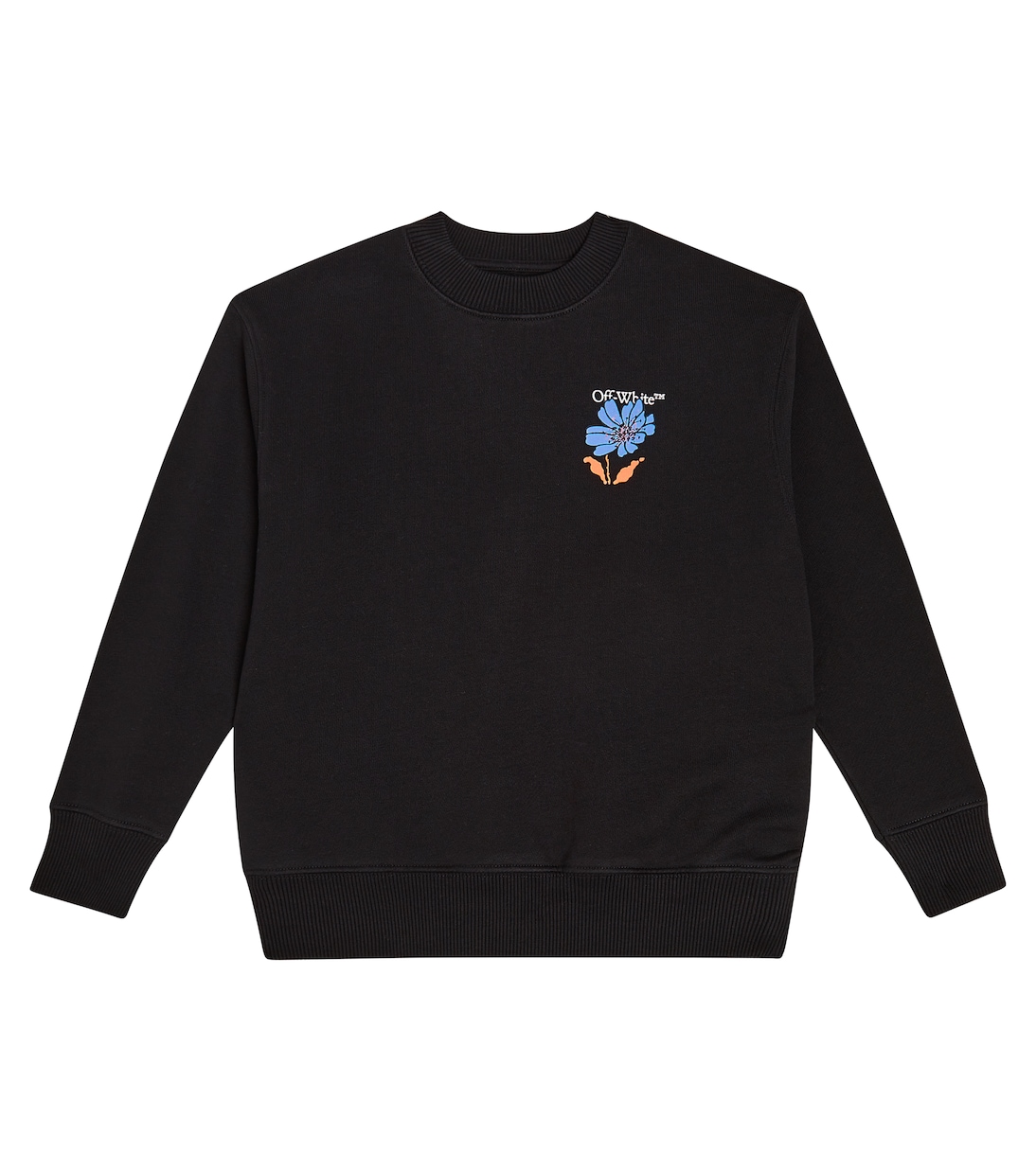 Sudadera de algodón estampada | Off-White Kids