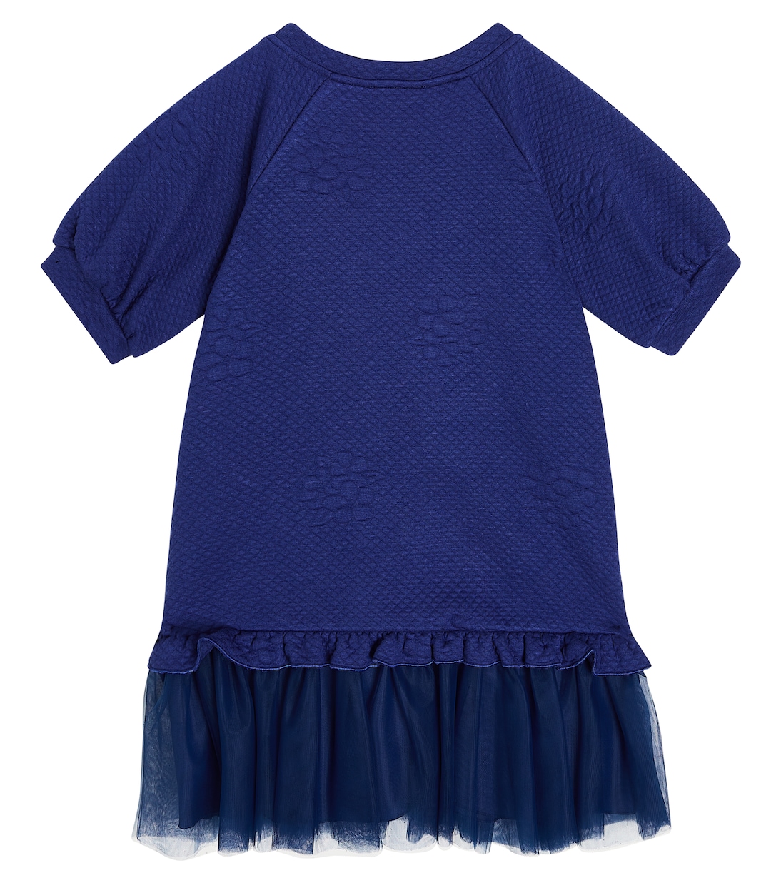 Abito Jersey con tulle | Monnalisa