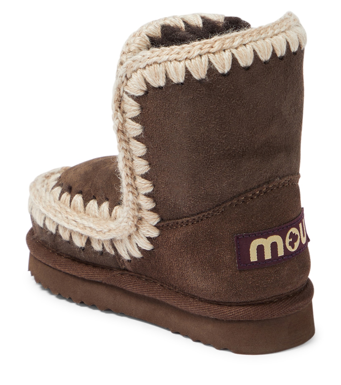 Stivali in suede e shearling | Mou Kids