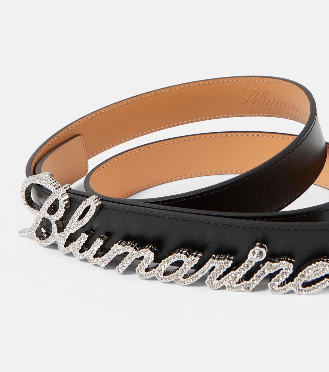 Verzierter Gürtel aus Leder | Blumarine