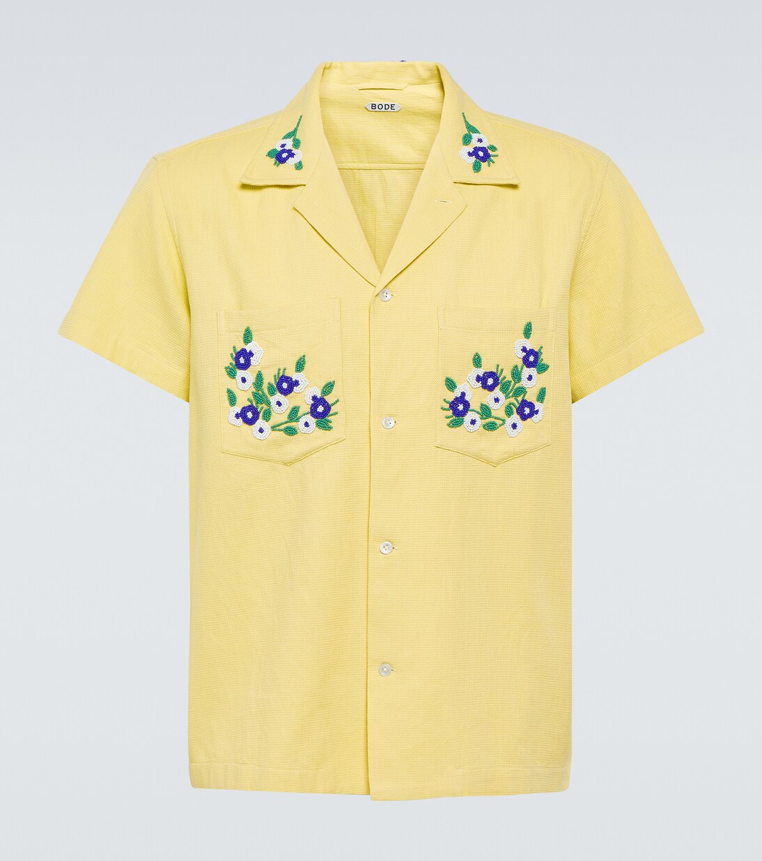 Camicia Chicory in cotone con ricamo | Bode
