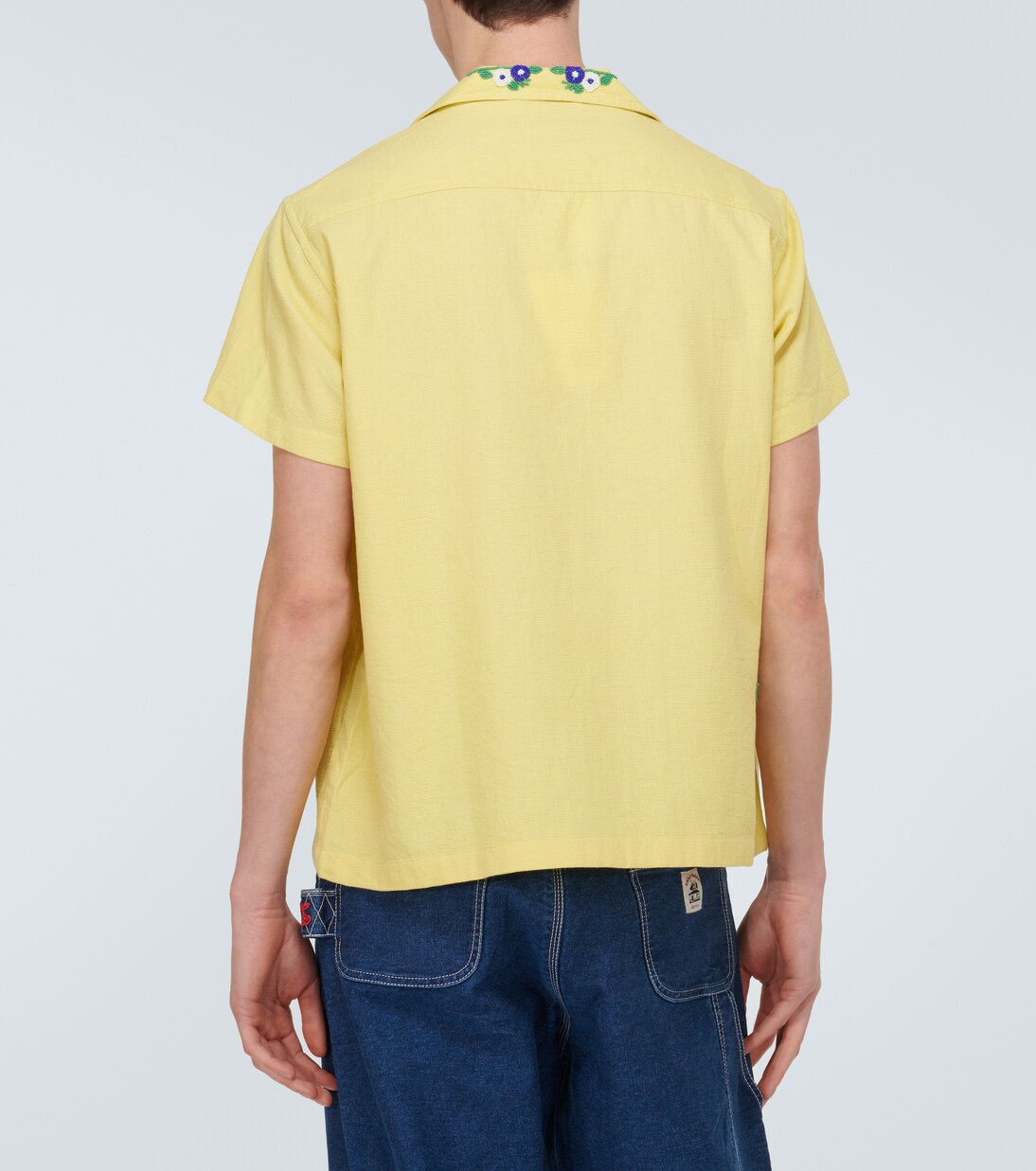 Camicia Chicory in cotone con ricamo | Bode