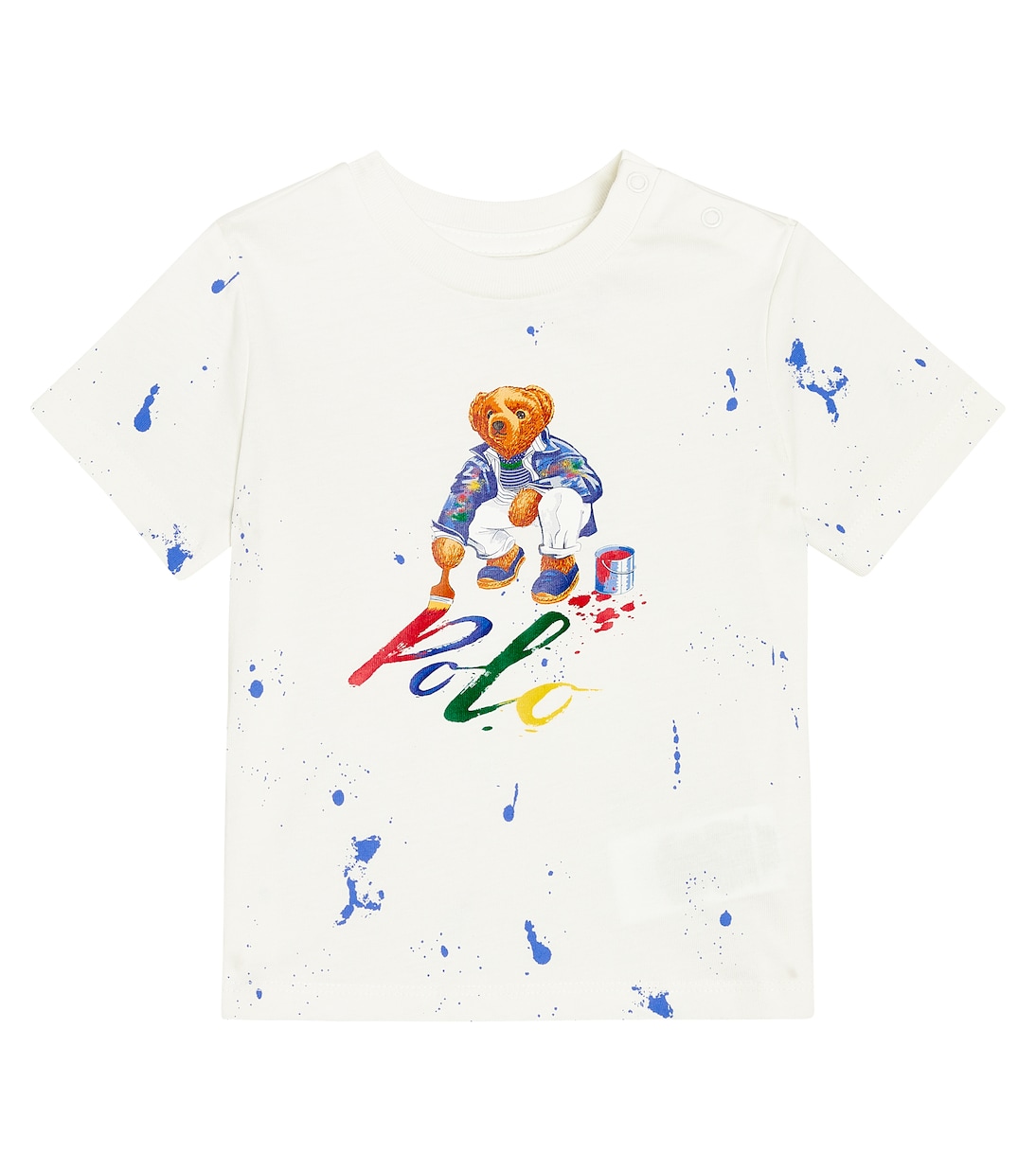 Baby Polo Bear cotton jersey T-shirt | Polo Ralph Lauren Kids