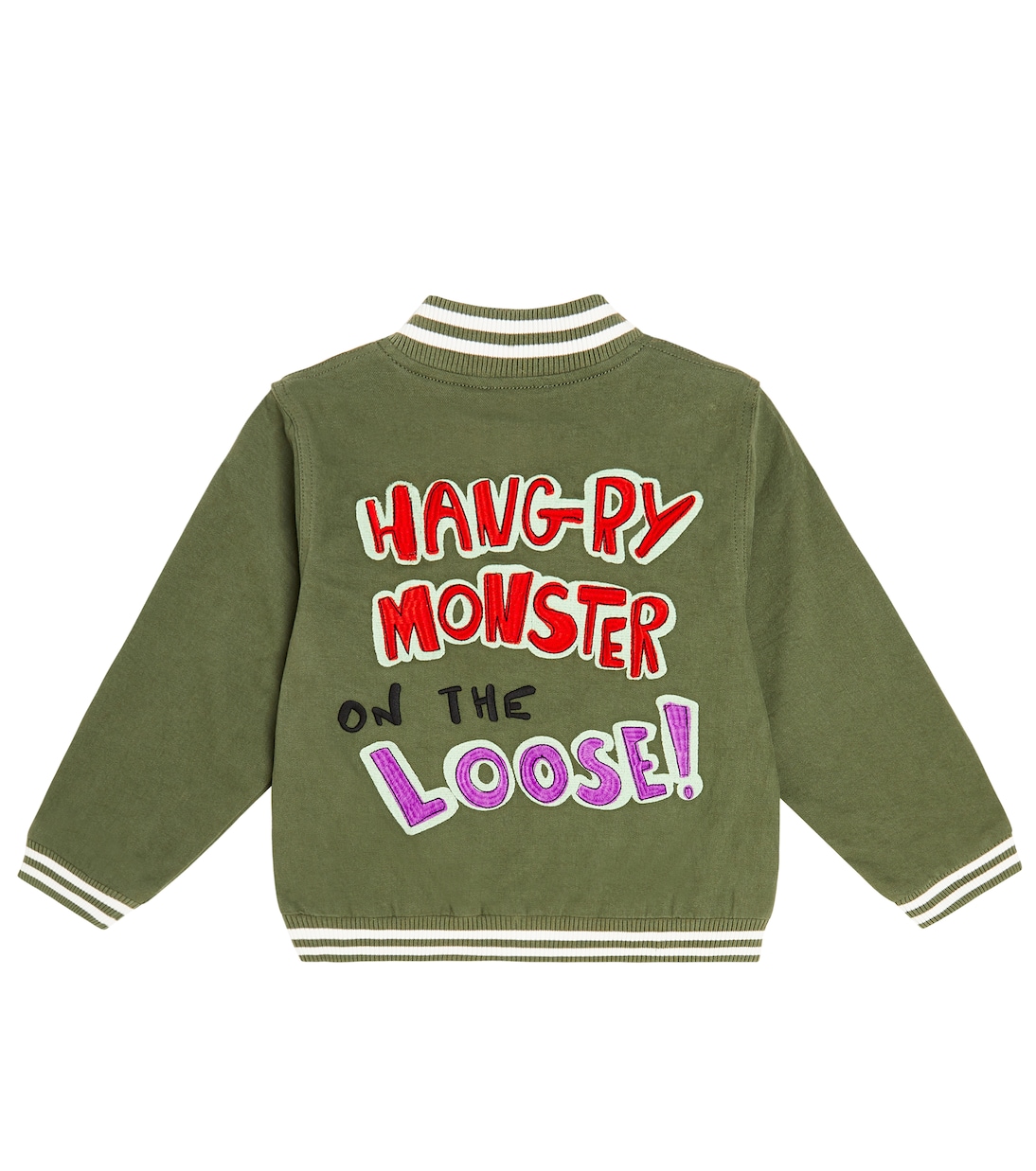 Chaqueta de mezcla de algodón bordada | Stella McCartney Kids