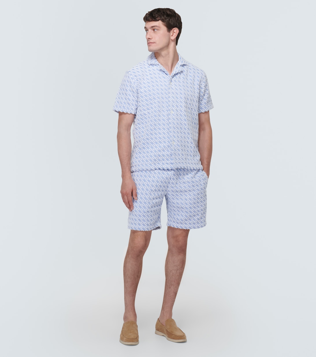 Shorts Afador de felpa de algodón | Orlebar Brown