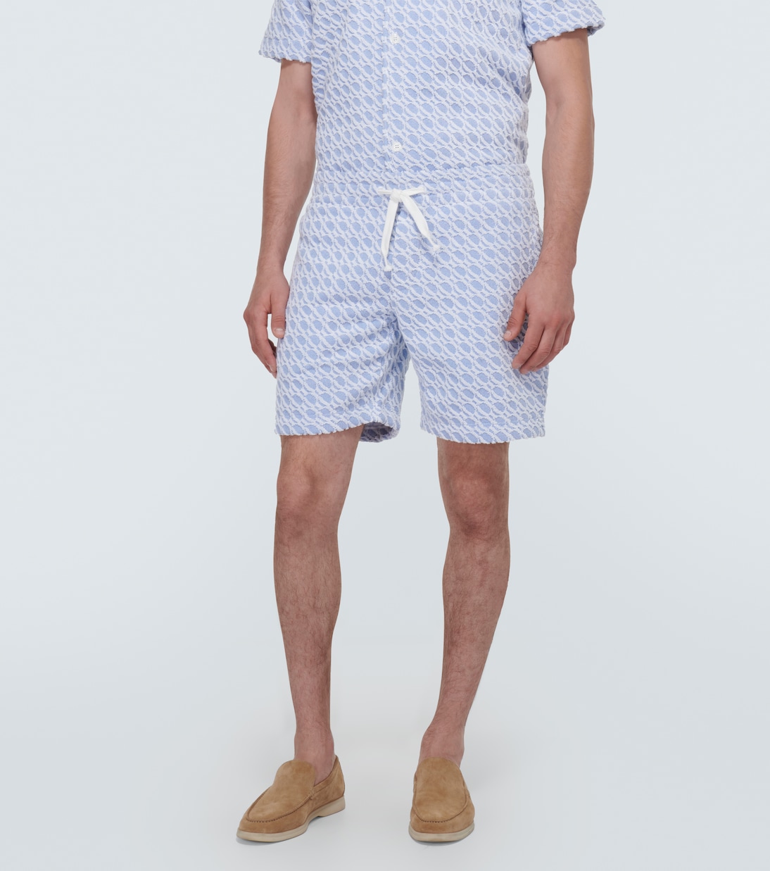 Shorts Afador de felpa de algodón | Orlebar Brown