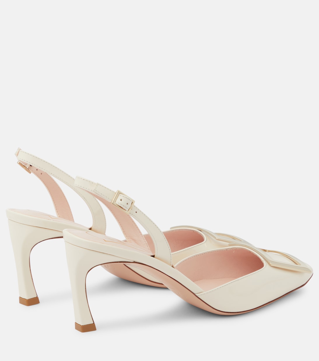 Slingback-Pumps Trompette aus Lackleder | Roger Vivier