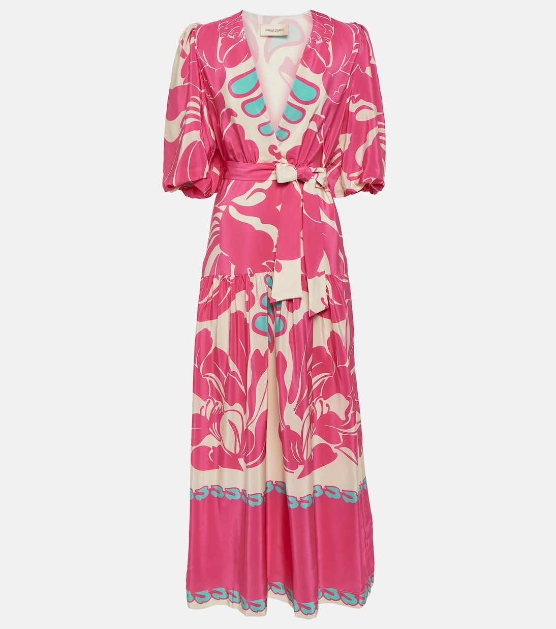 Maxikleid aus Seide | Adriana Degreas