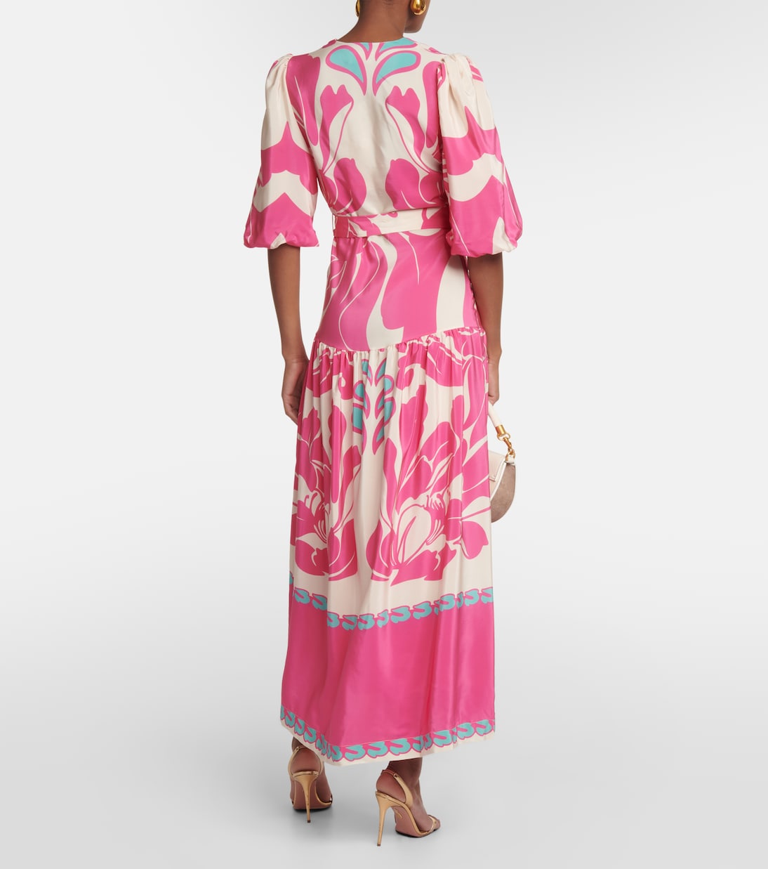 Maxikleid aus Seide | Adriana Degreas