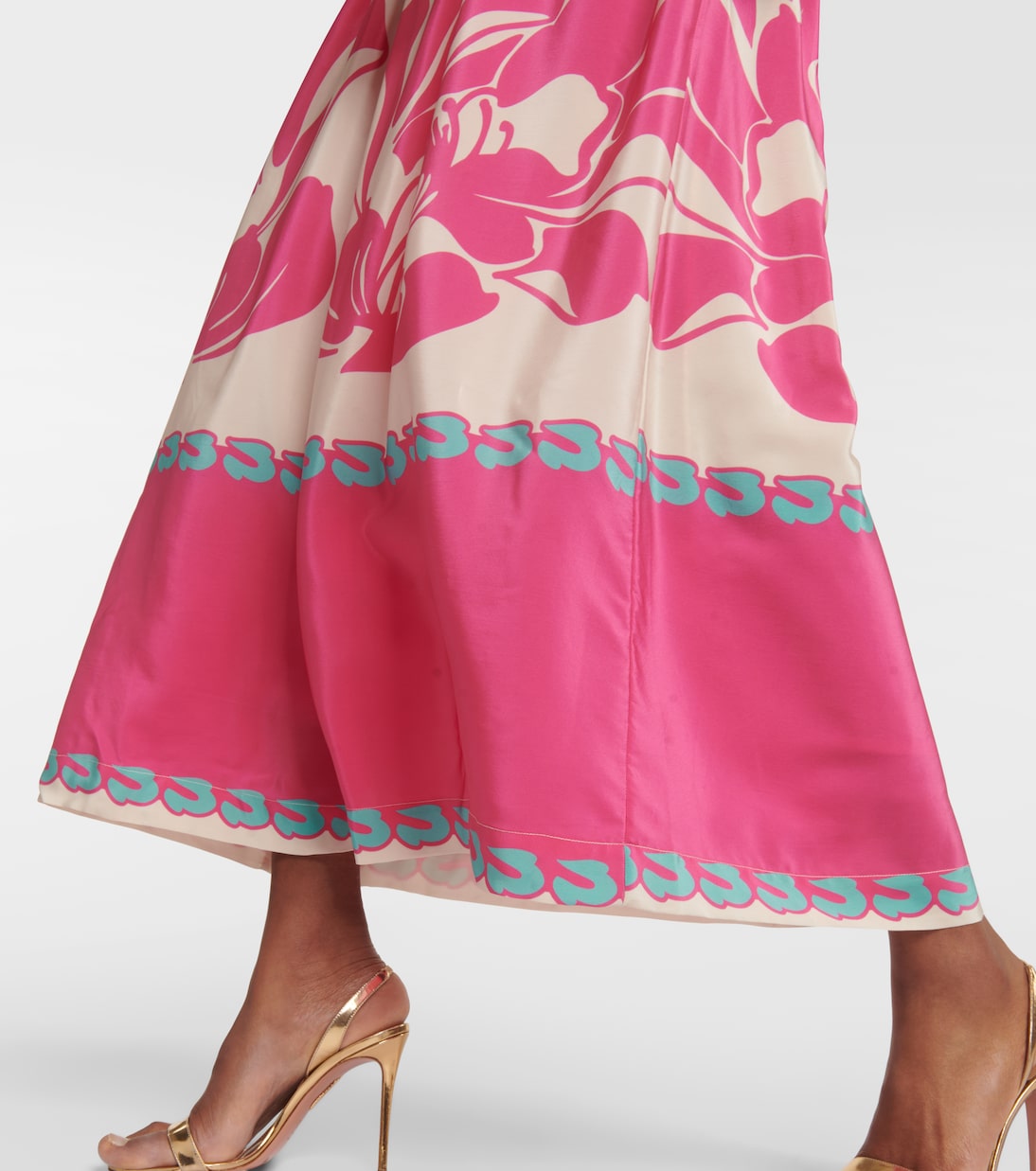 Maxikleid aus Seide | Adriana Degreas
