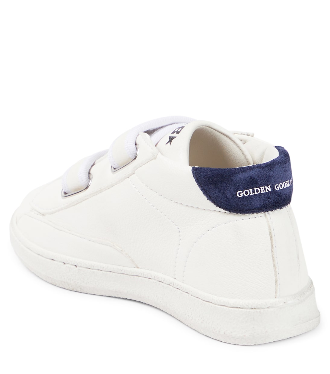 Bébé – Baskets June en cuir et daim | Golden Goose Kids