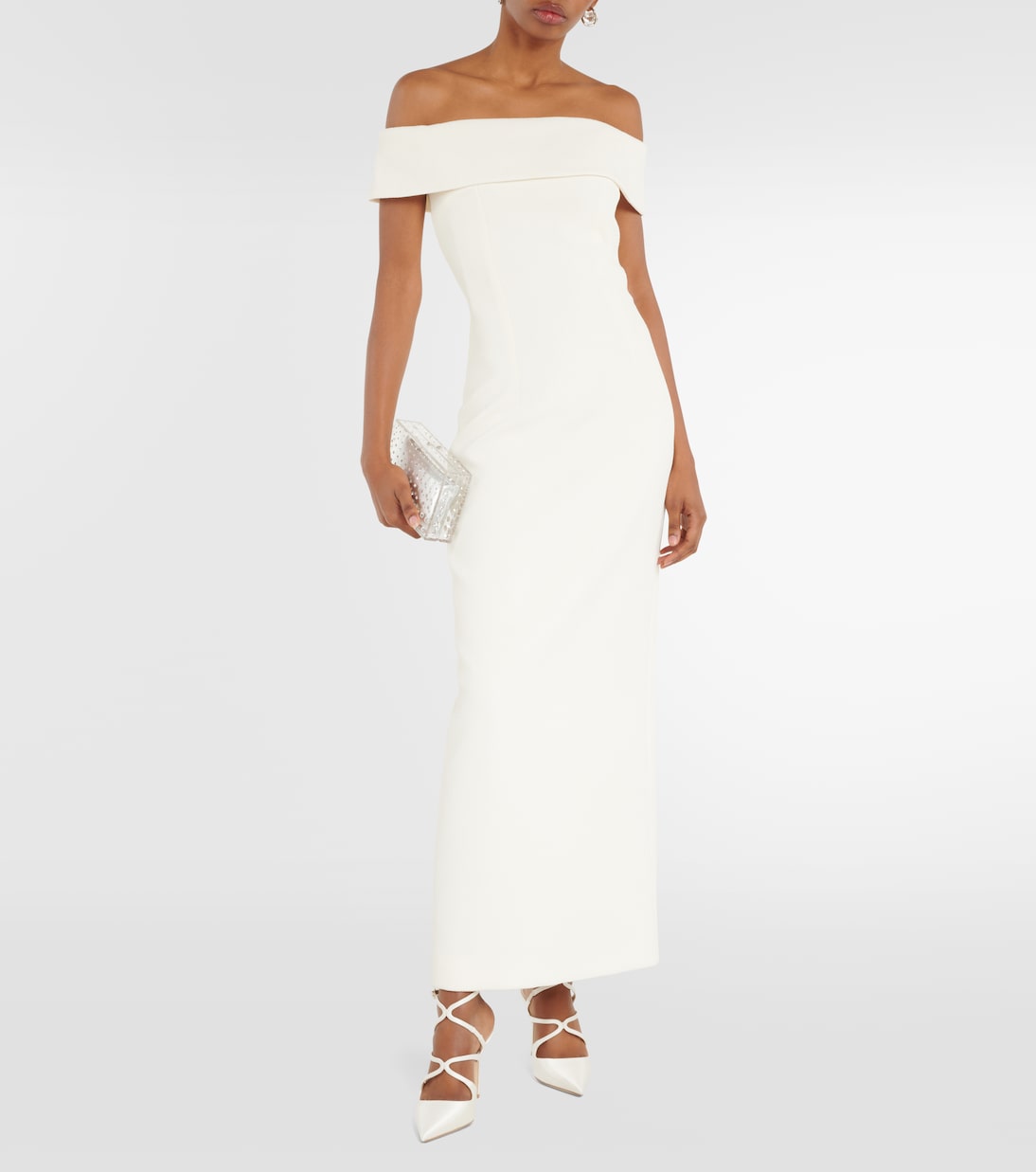 Bridal - Abito Sandra in crêpe | Emilia Wickstead