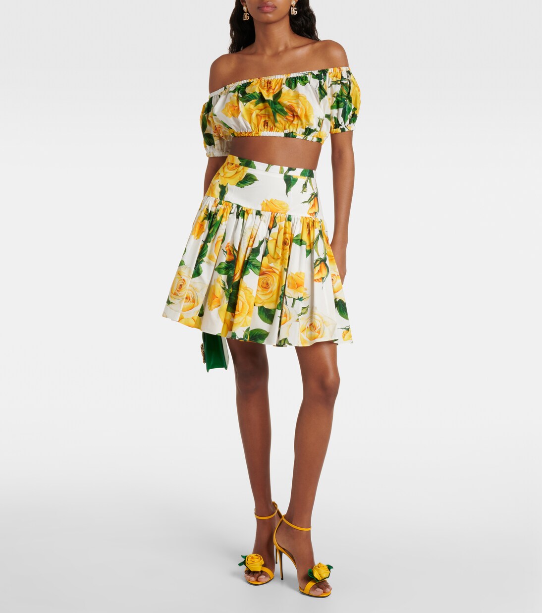 Minirock aus Baumwollpopeline | Dolce&Gabbana