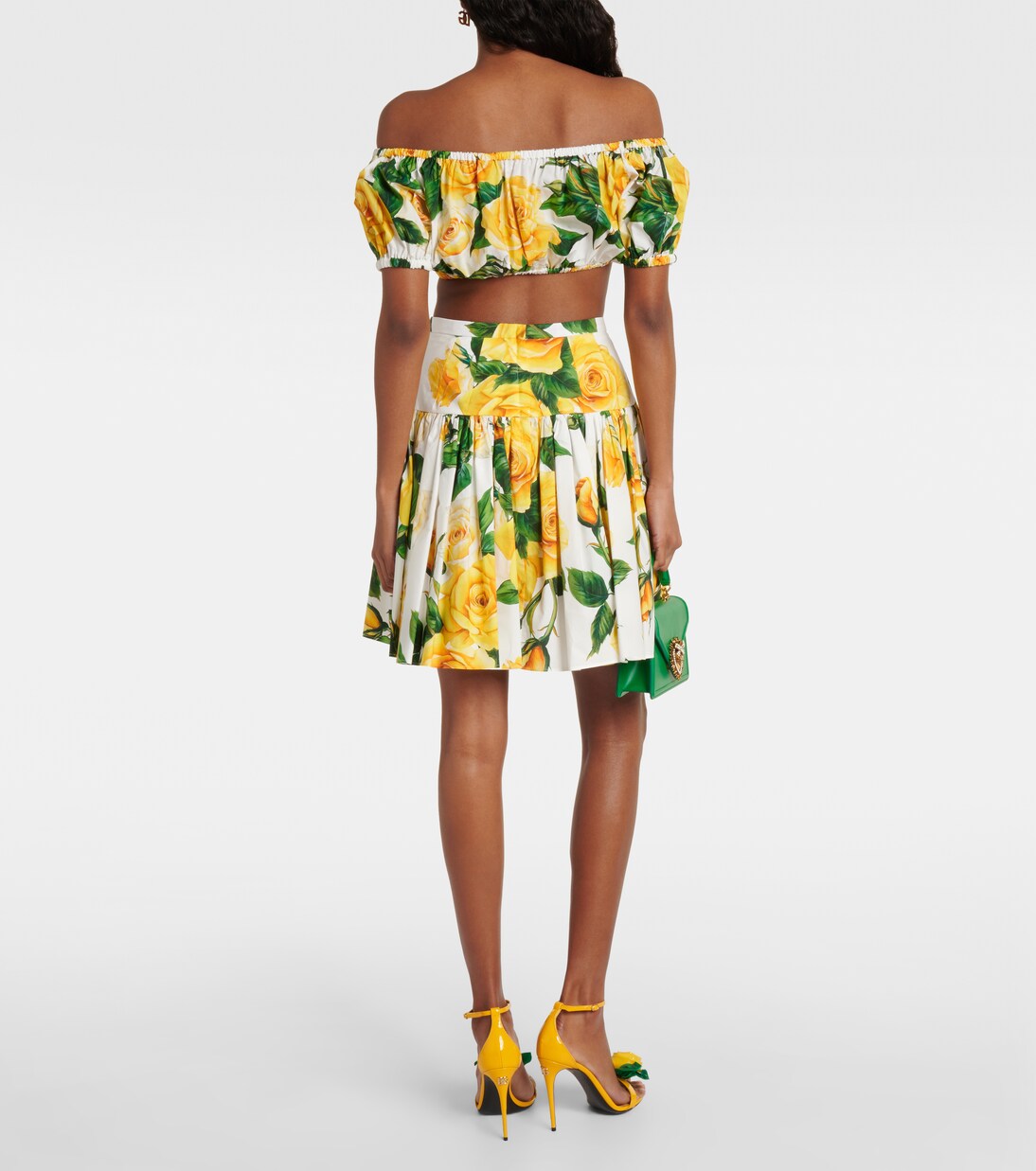 Minirock aus Baumwollpopeline | Dolce&Gabbana