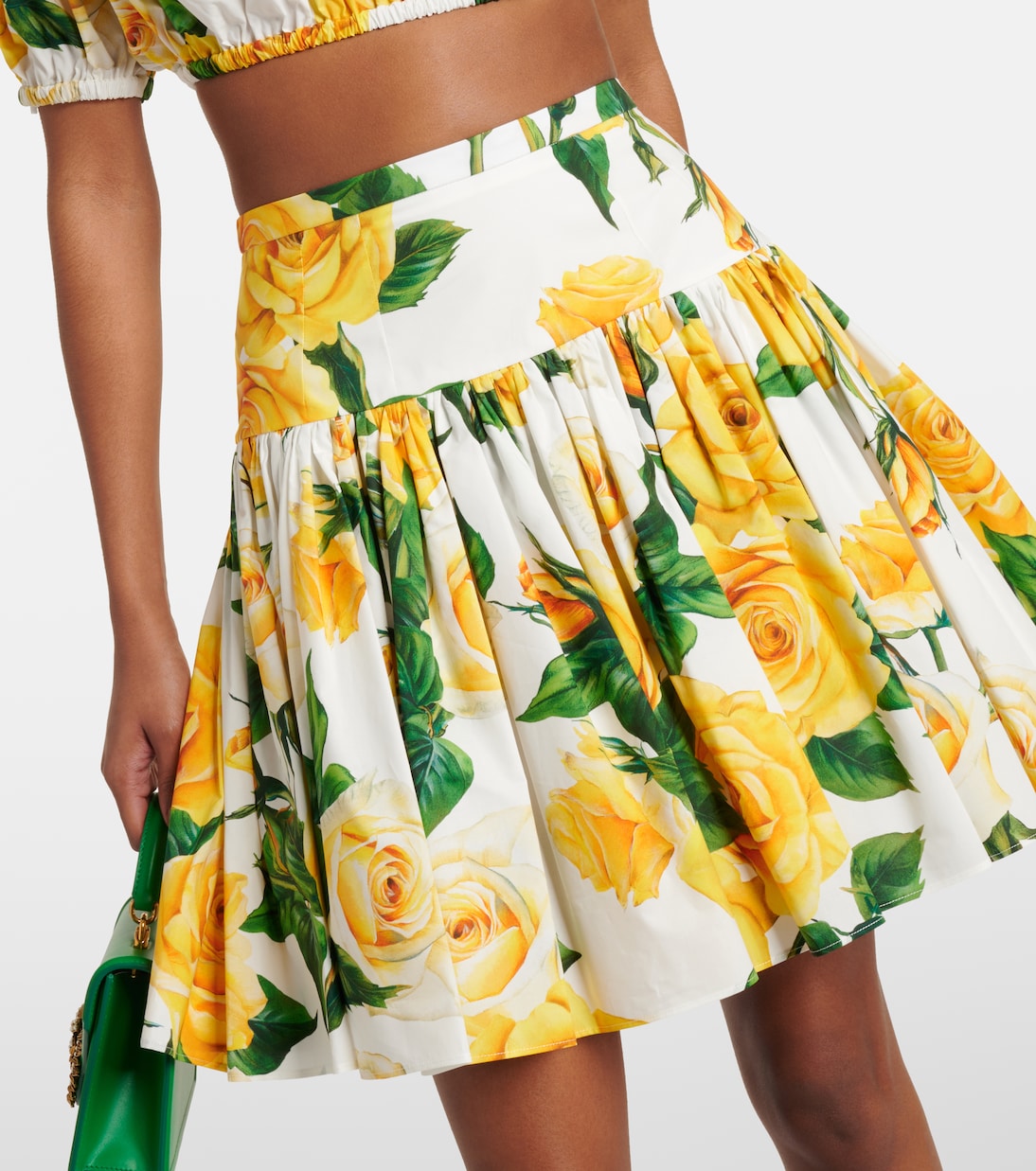 Minirock aus Baumwollpopeline | Dolce&Gabbana