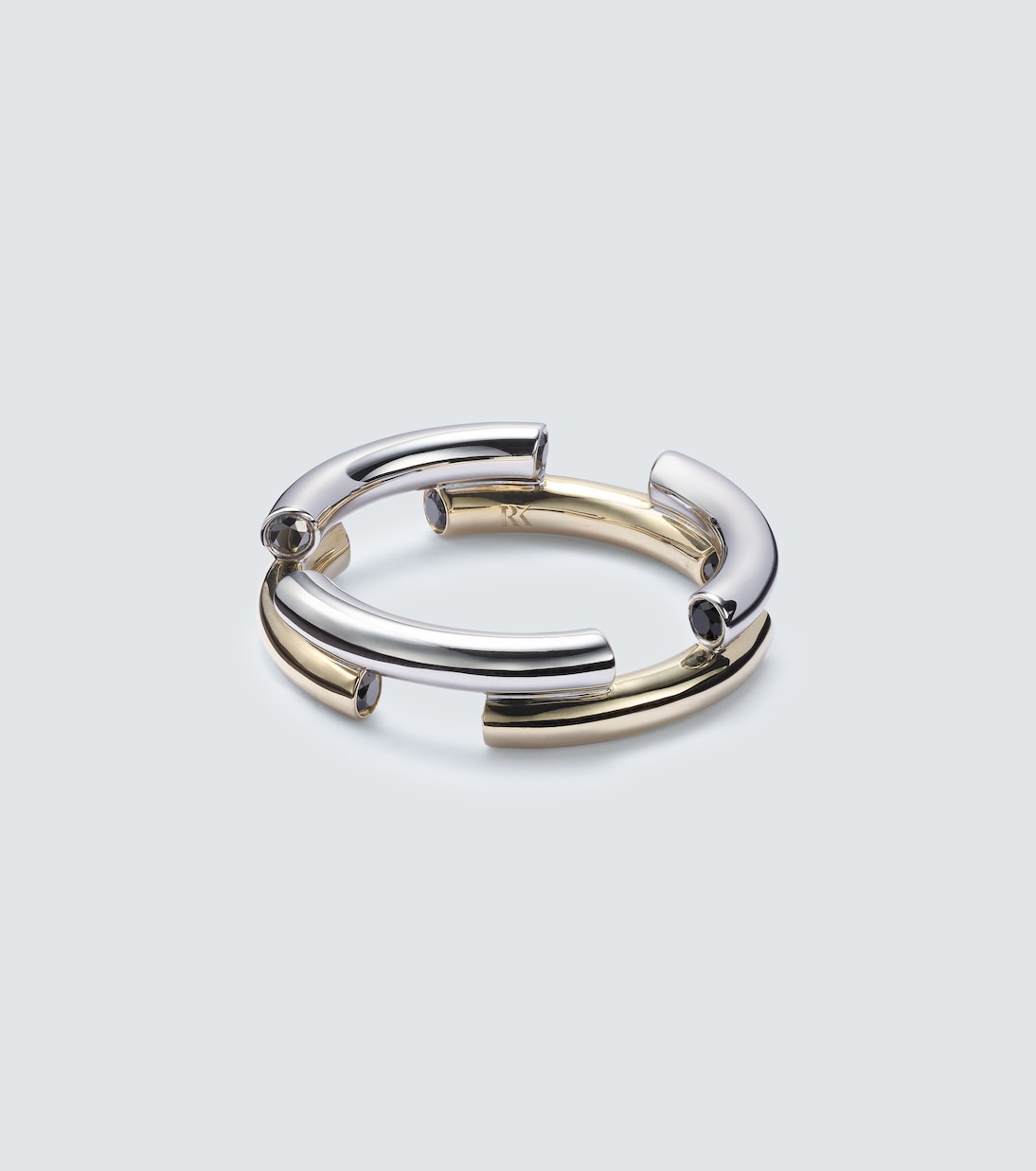 Bague Monica en or 9 ct et diamants | Rainbow K