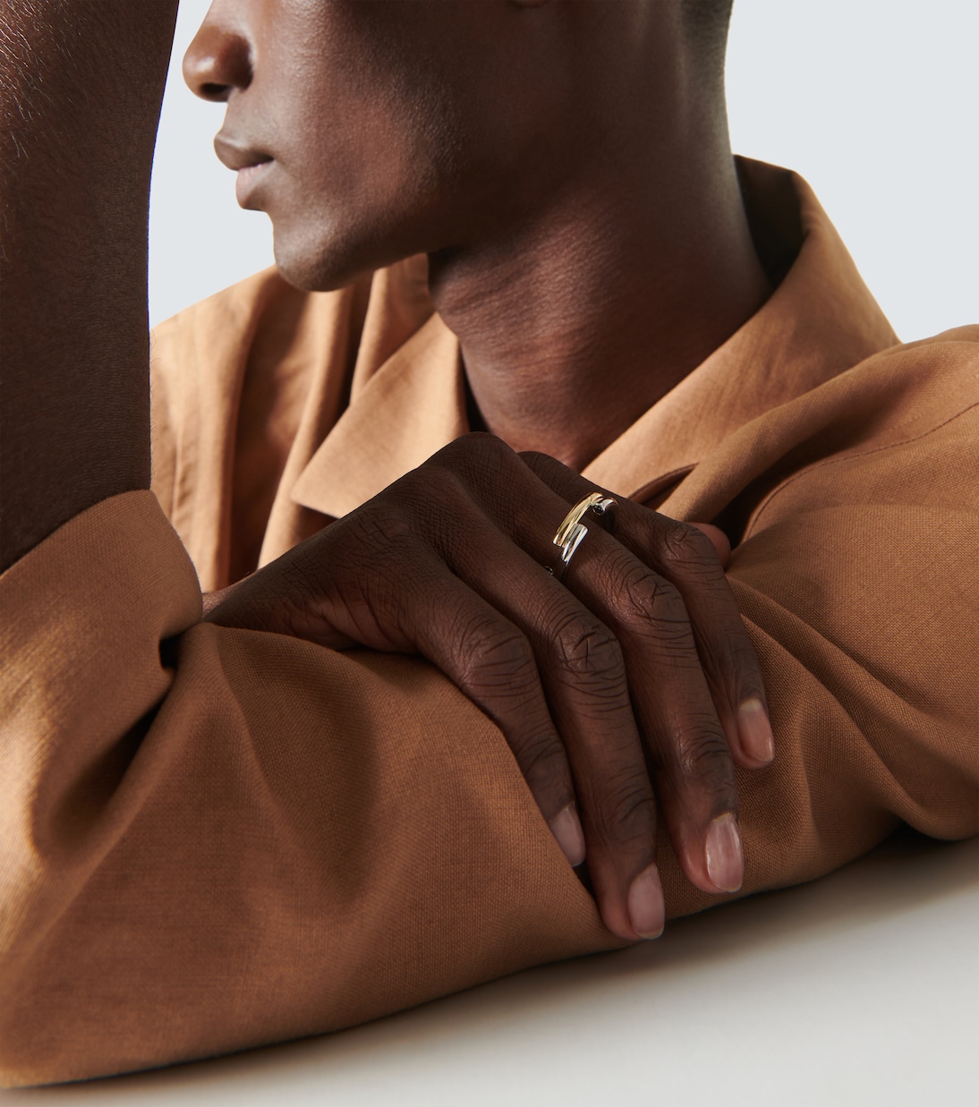 Bague Monica en or 9 ct et diamants | Rainbow K