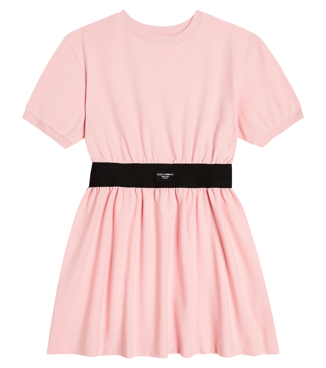 Kleid aus einem Baumwollgemisch | Dolce&Gabbana Kids