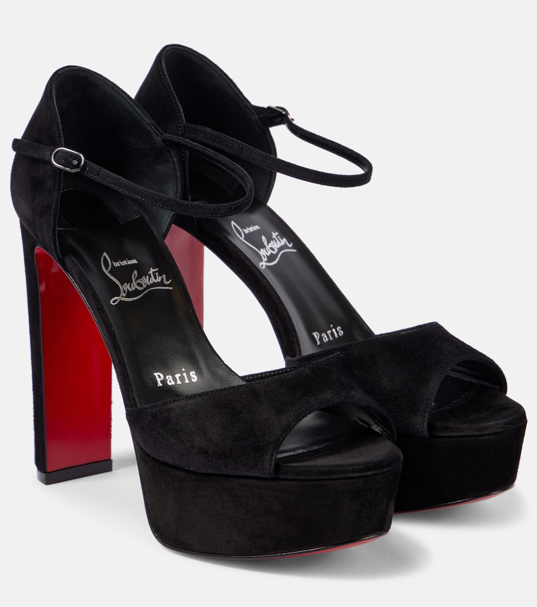 Sandalen Sandaloo 130 aus Veloursleder | Christian Louboutin