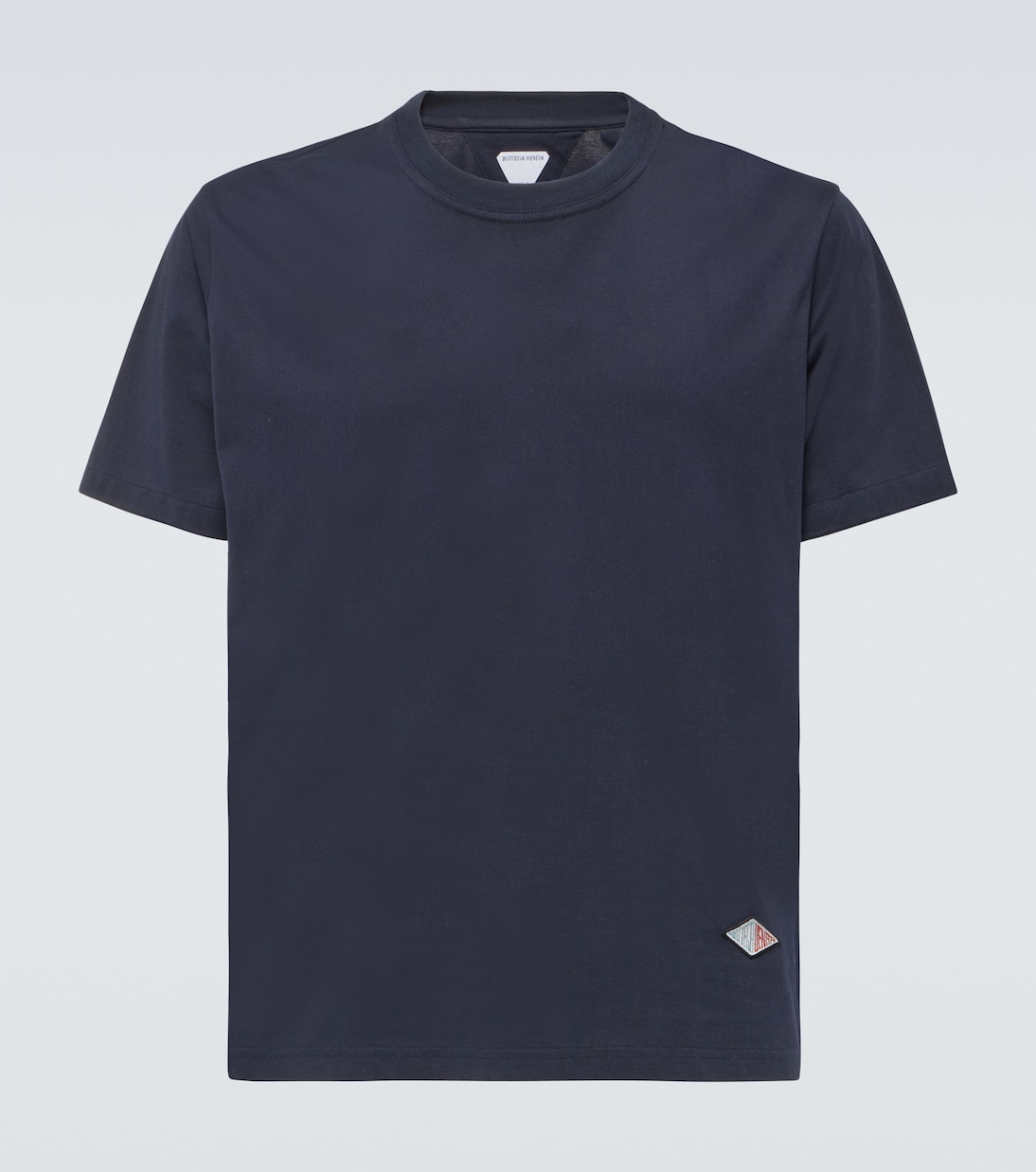 Cotton polo shirt in blue - Bottega Veneta | Mytheresa