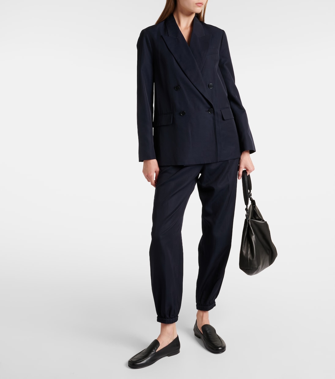 Jaden silk and cotton blazer | Joseph