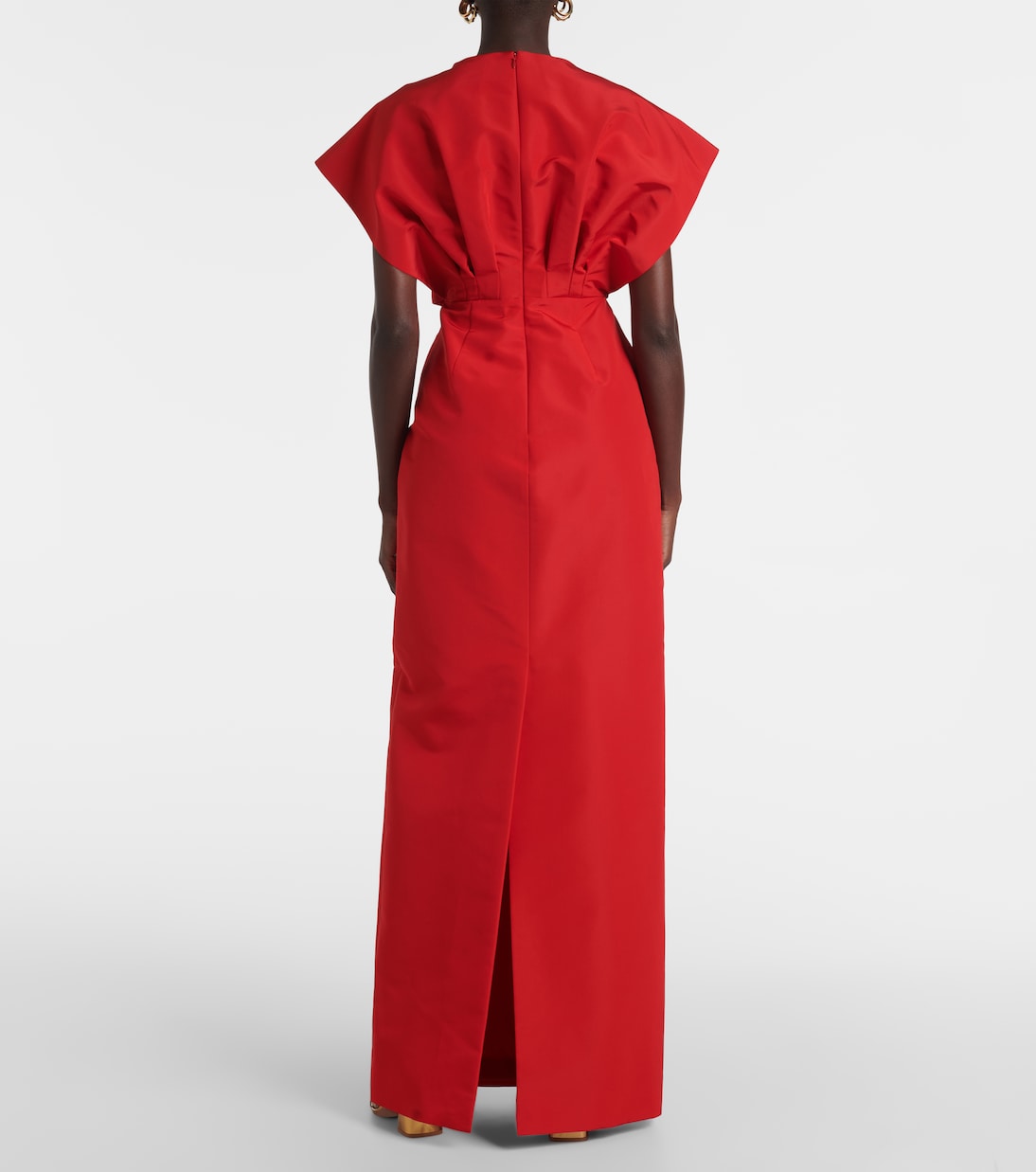 Robe aus Seiden-Faille | Carolina Herrera