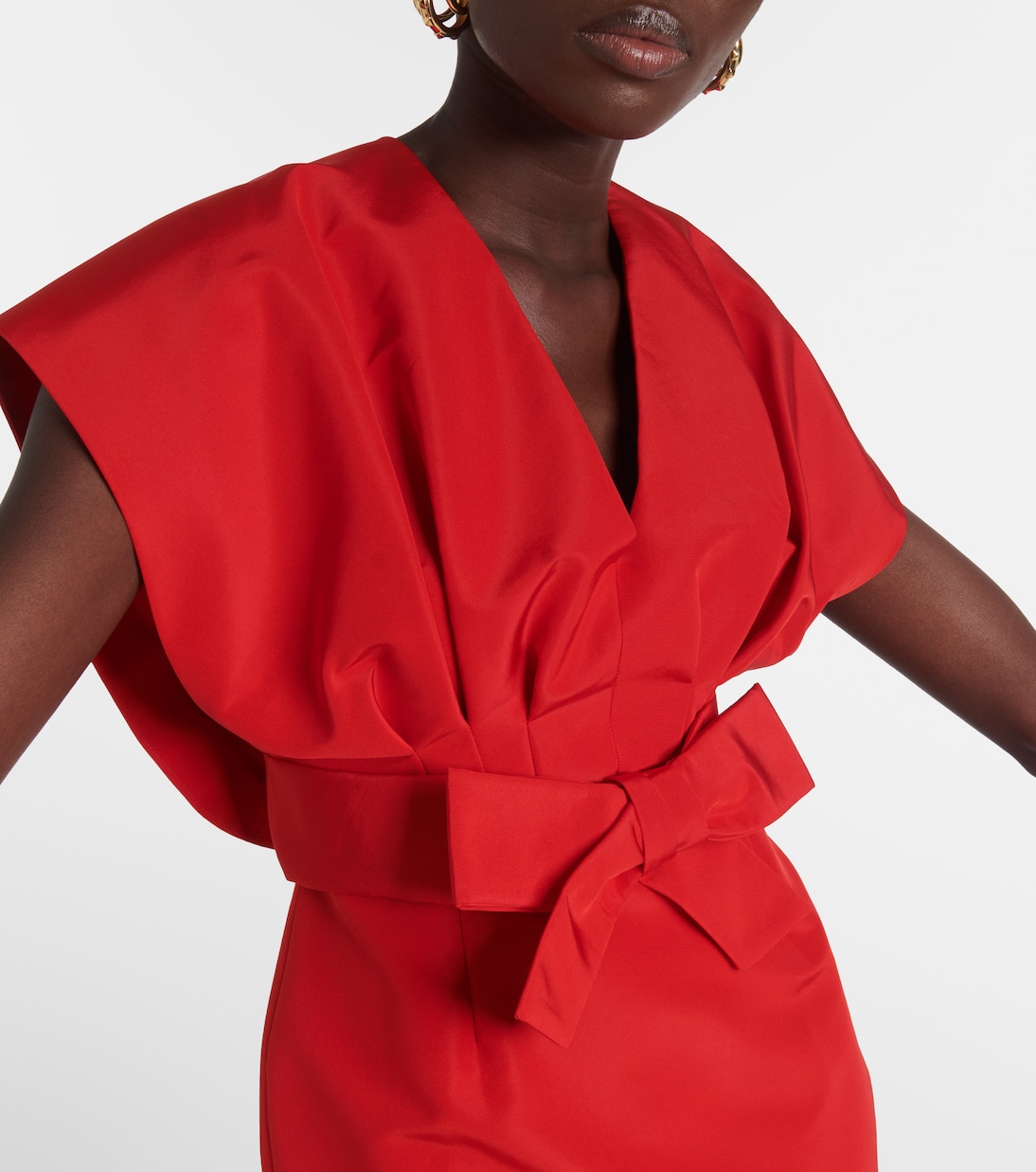 Robe aus Seiden-Faille | Carolina Herrera