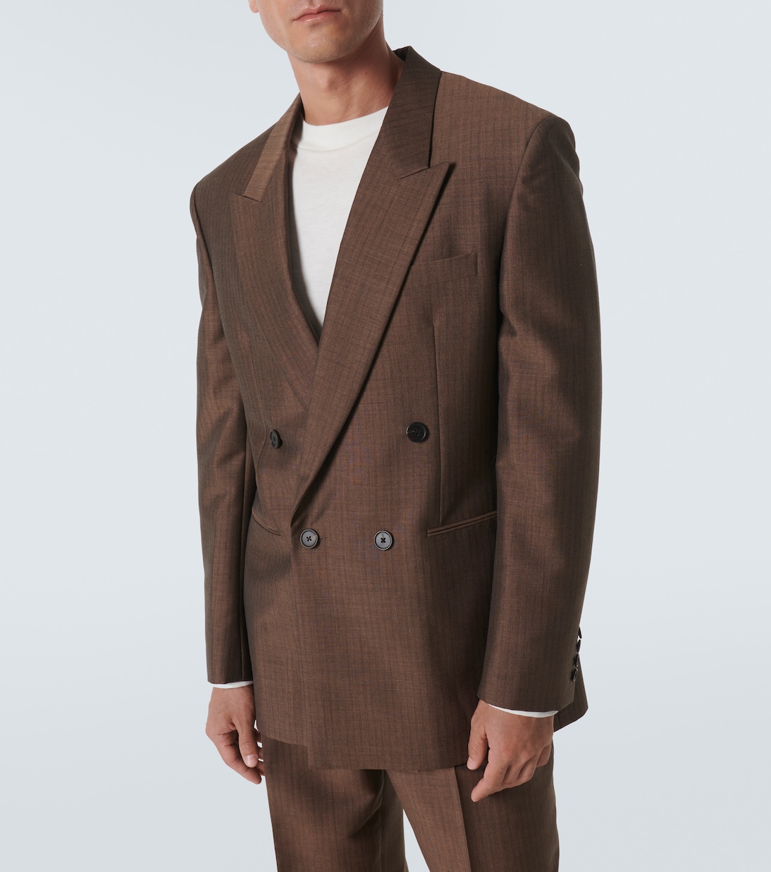 Amman mohair and wool blazer | The Row