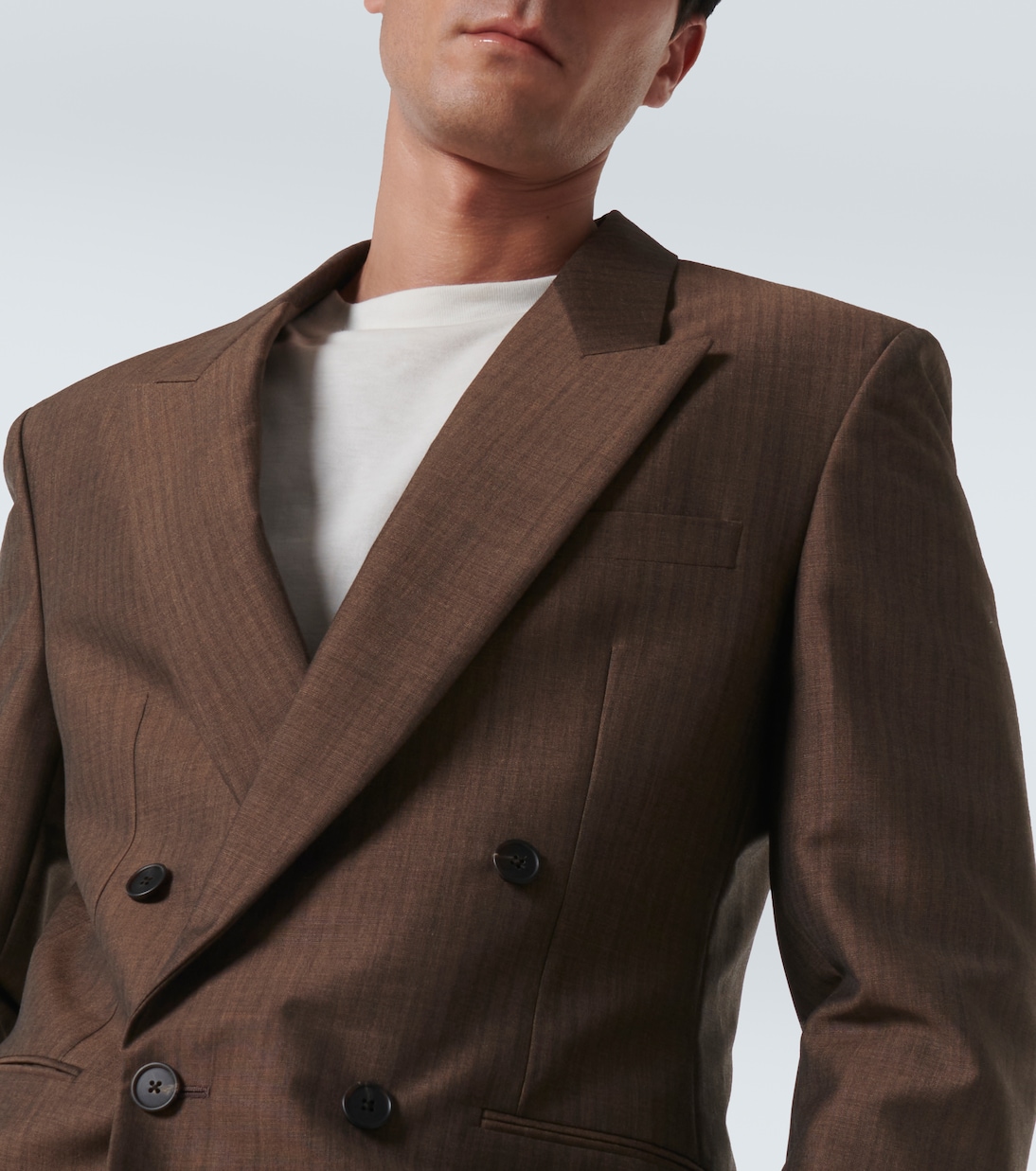 Amman mohair and wool blazer | The Row