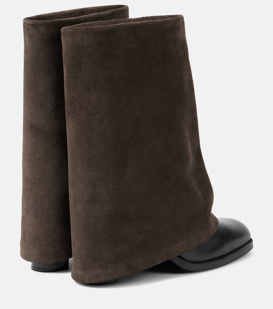 Botas Melia 90 de piel y ante | See By Chloé
