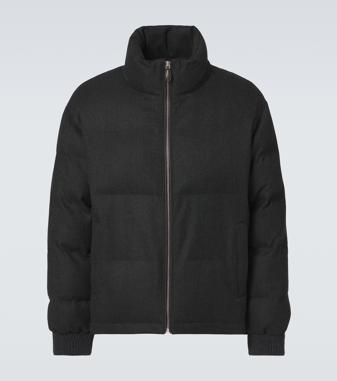 Herringbone wool puffer jacket | Berluti