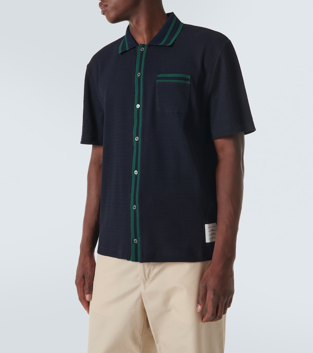 Hemd RWB Stripe aus Baumwolle | Thom Browne