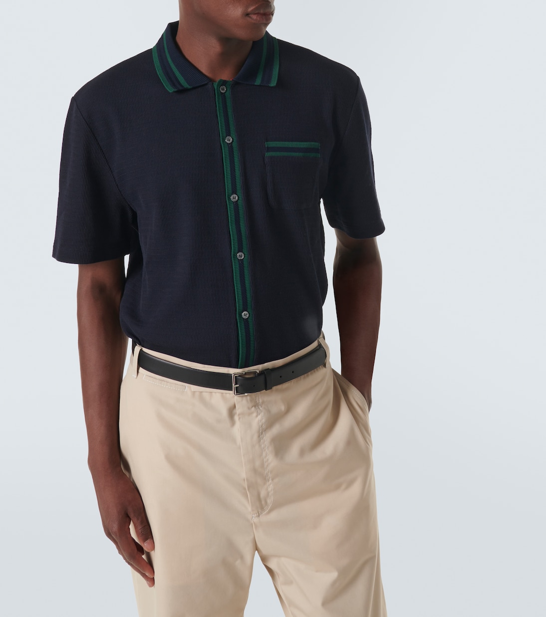 Hemd RWB Stripe aus Baumwolle | Thom Browne